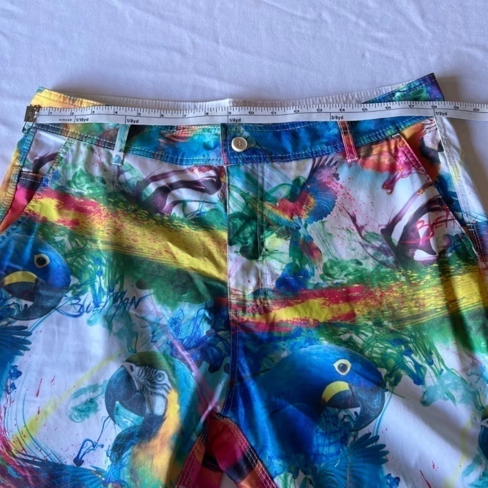 *FIRM PRICE* Blueman Vibrant Tropical Print Swim Trunks